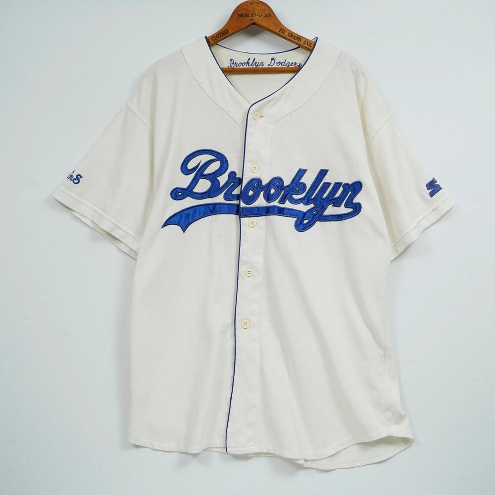 Vintage Starter Brooklyn Dodgers Cooperstown Collection Jersey 1955 XL